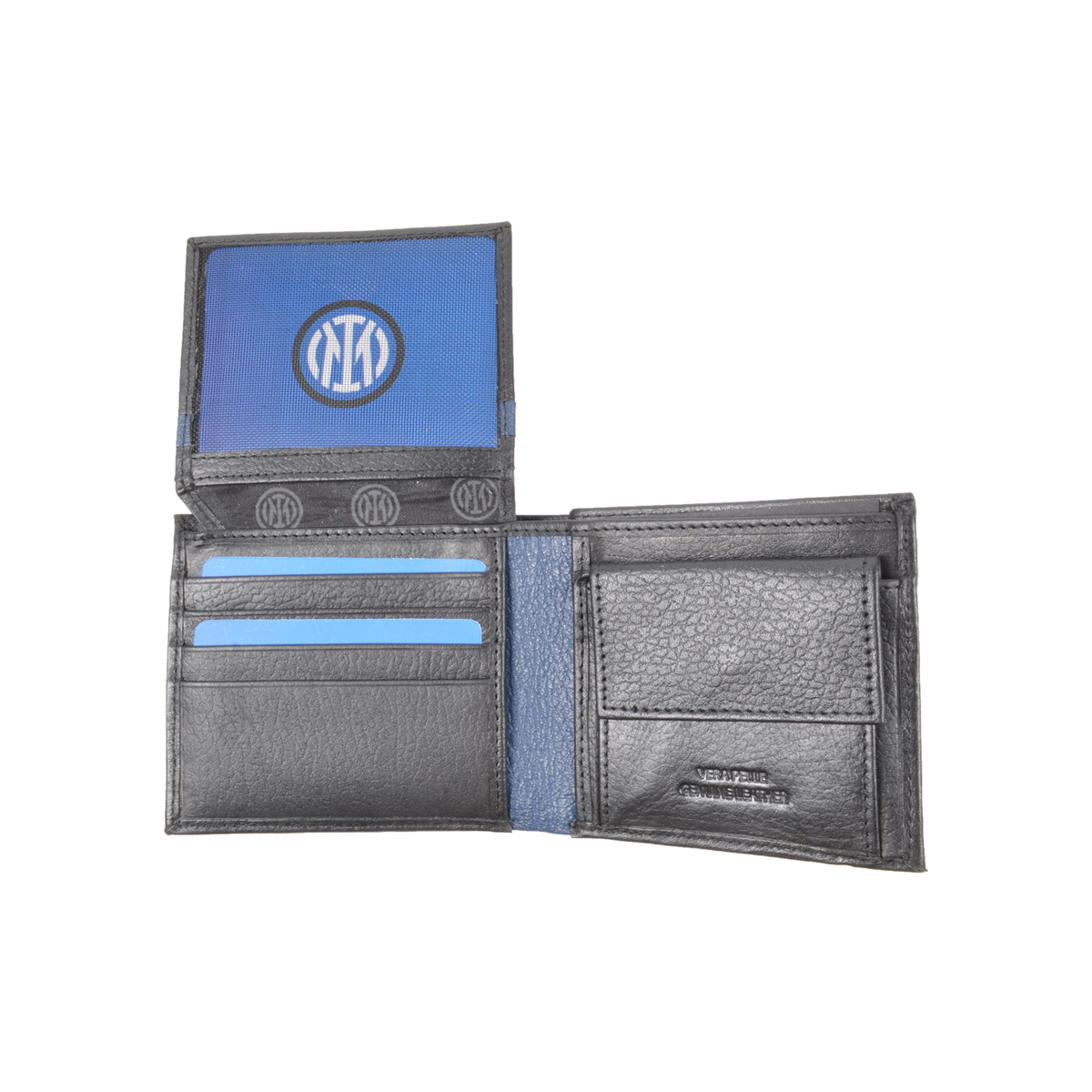 PORTAFOGLIO SLIM 100% PELLE INTER
