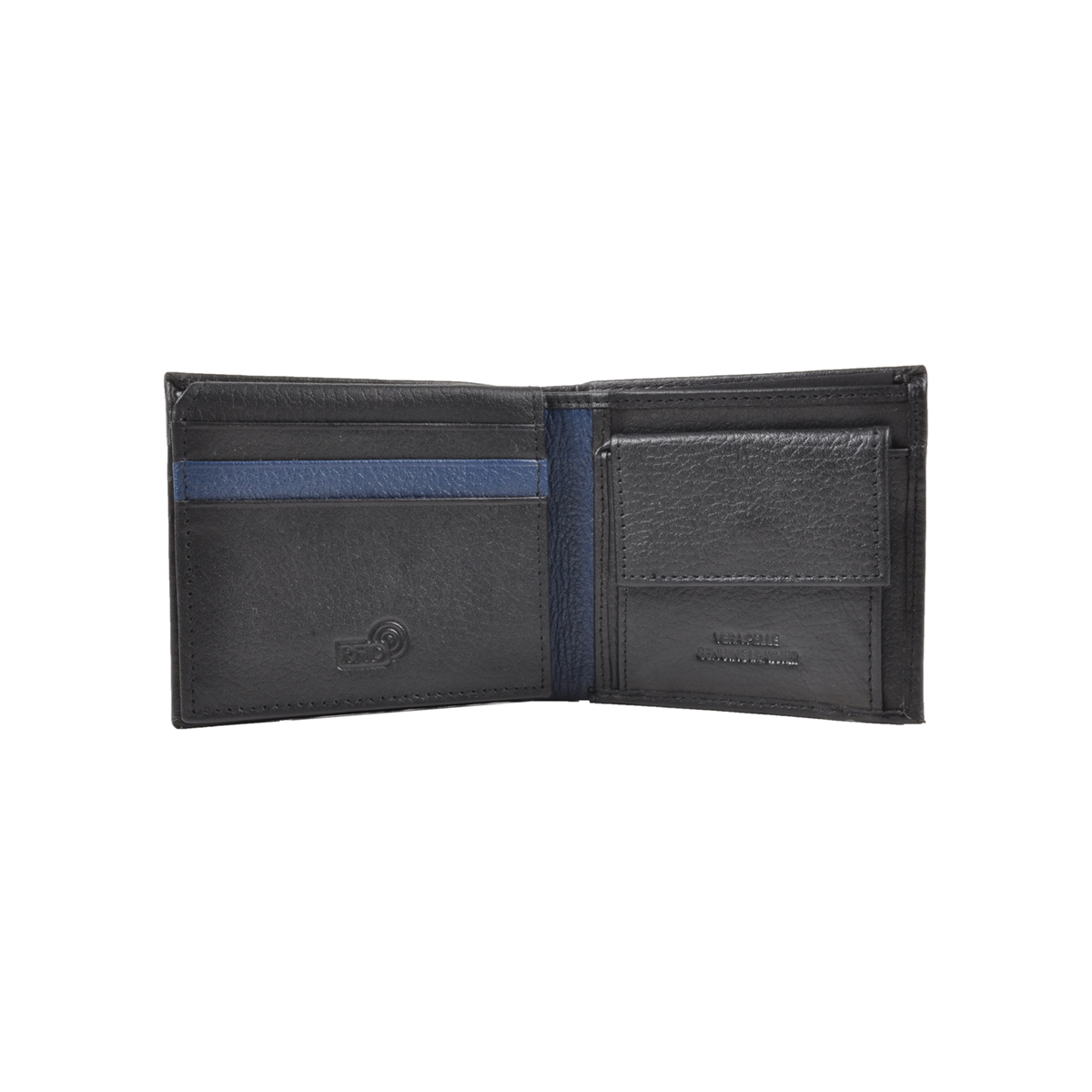 PORTAFOGLIO SLIM 100% PELLE INTER