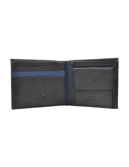 PORTAFOGLIO SLIM 100% PELLE INTER